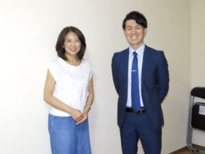 藤森夕子さんと弊社代表山本の対談